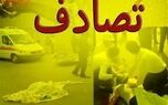یک کشته و یک مجروح در پی تصادف در محور دیلم - گناوه